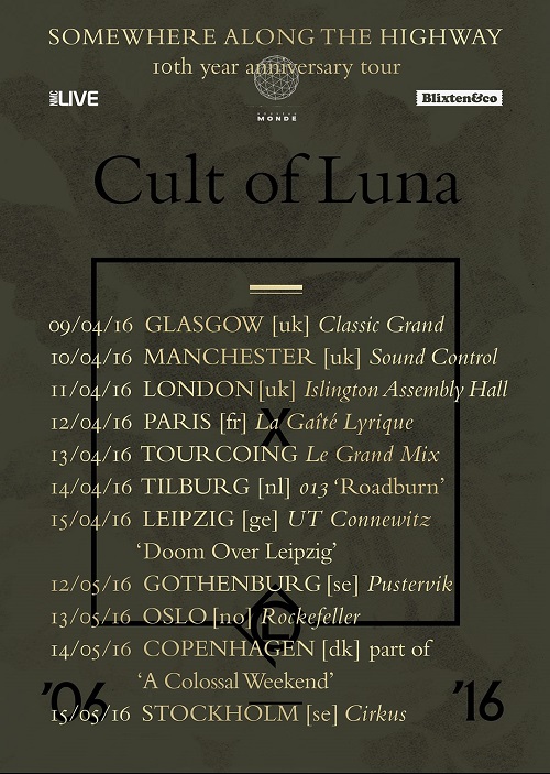 cult of luna live tour poster