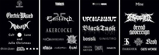 Damnation Festival Bands