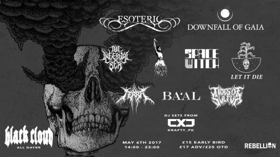 Black Cloud All Dayer Header