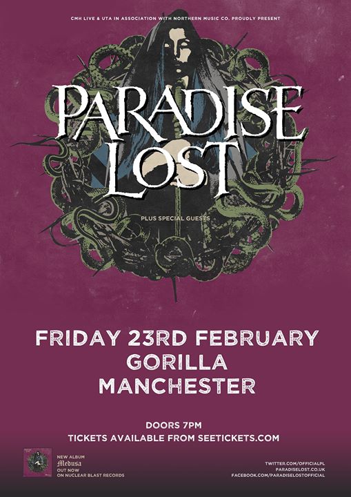Paradise Lost Manchester