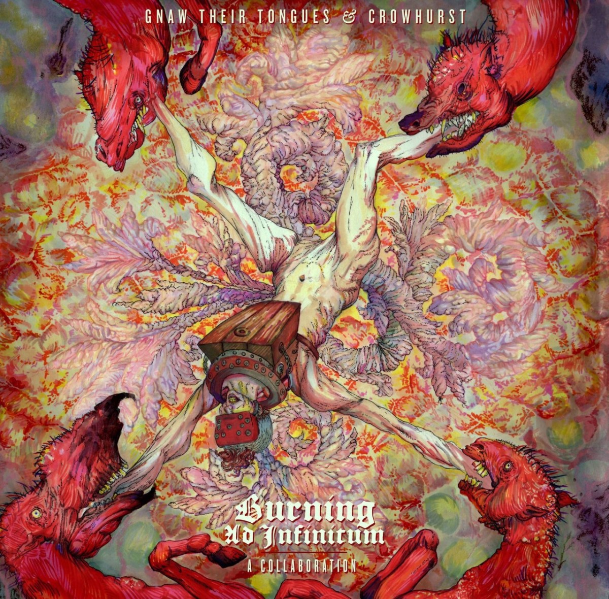 Gnaw Their Tongues & Crowhurst – Burning Ad Infinitum: A Collaboration&nbsp;(Review)