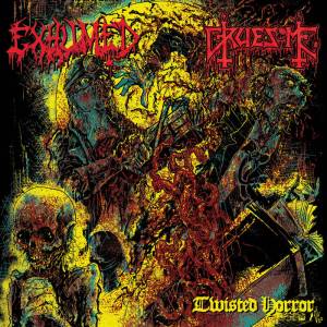 Exhumed Gruesome - Twisted Horror - Split
