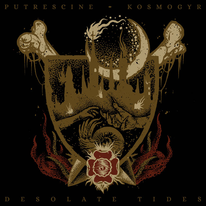 Putrescine/Kosmogyr – Desolate Tides – Split&nbsp;(Review)