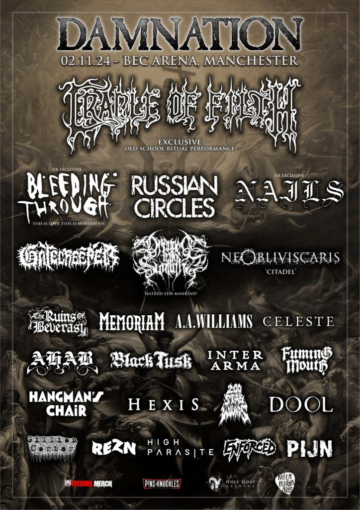 Damnation Festival 2024 - Header