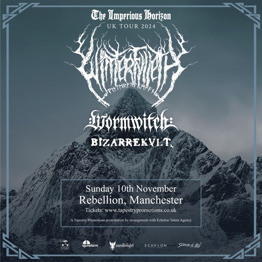 Winterfylleth Wormwitch Bizarrekult - Rebellion, Manchester - 10.11.24 (Live Review)