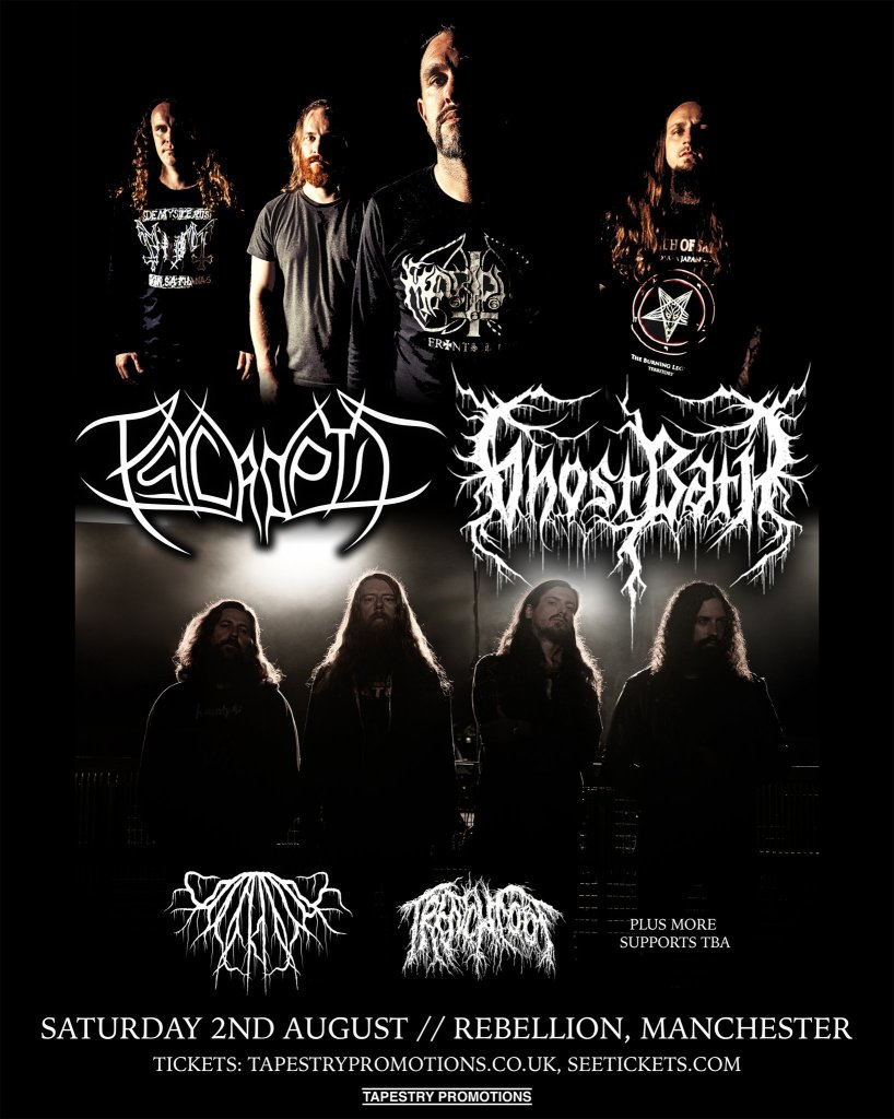 Psycroptic Ghost Bath Underdark - Rebellion, Manchester - 02.08.25