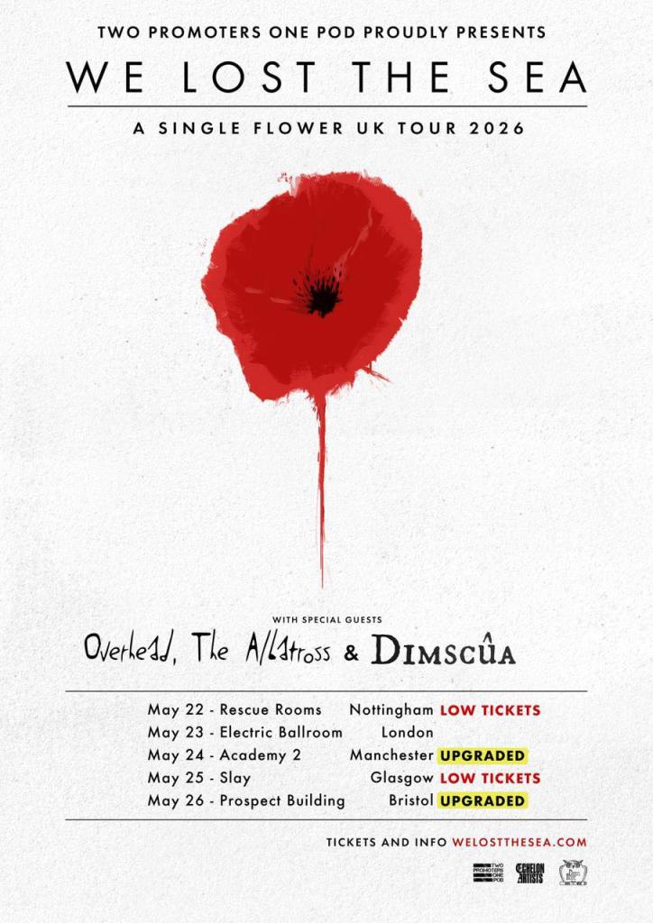 We Lost the Sea Overhead, the Albatross Dimscûa - Academy 2, Manchester - 24.05.26 (Live Review)